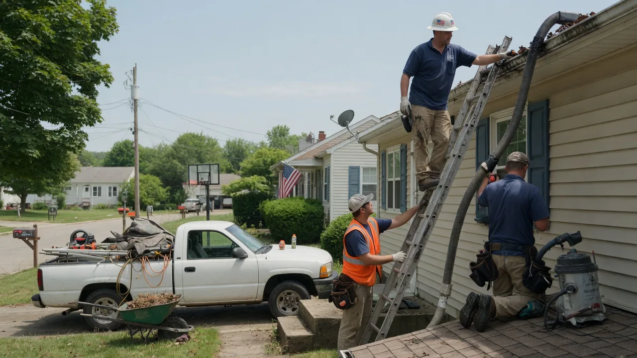 Gutter Installation in Kettlersville, OH near me